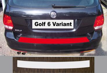 Lackschutzfolie Ladekantenschutz transparent 70 µm für VW Golf 6 Variant 2009 - 2013